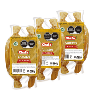 Tamales de Puerco - 6 piezas