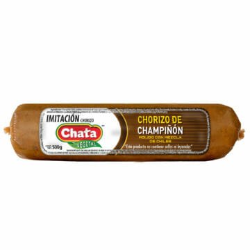 Chorizo de champiñón, una opción vegana para los amantes de la buena comida