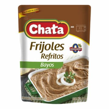 Pouch de Frijoles Refritos Bayos de 430 gr de Productos Chata