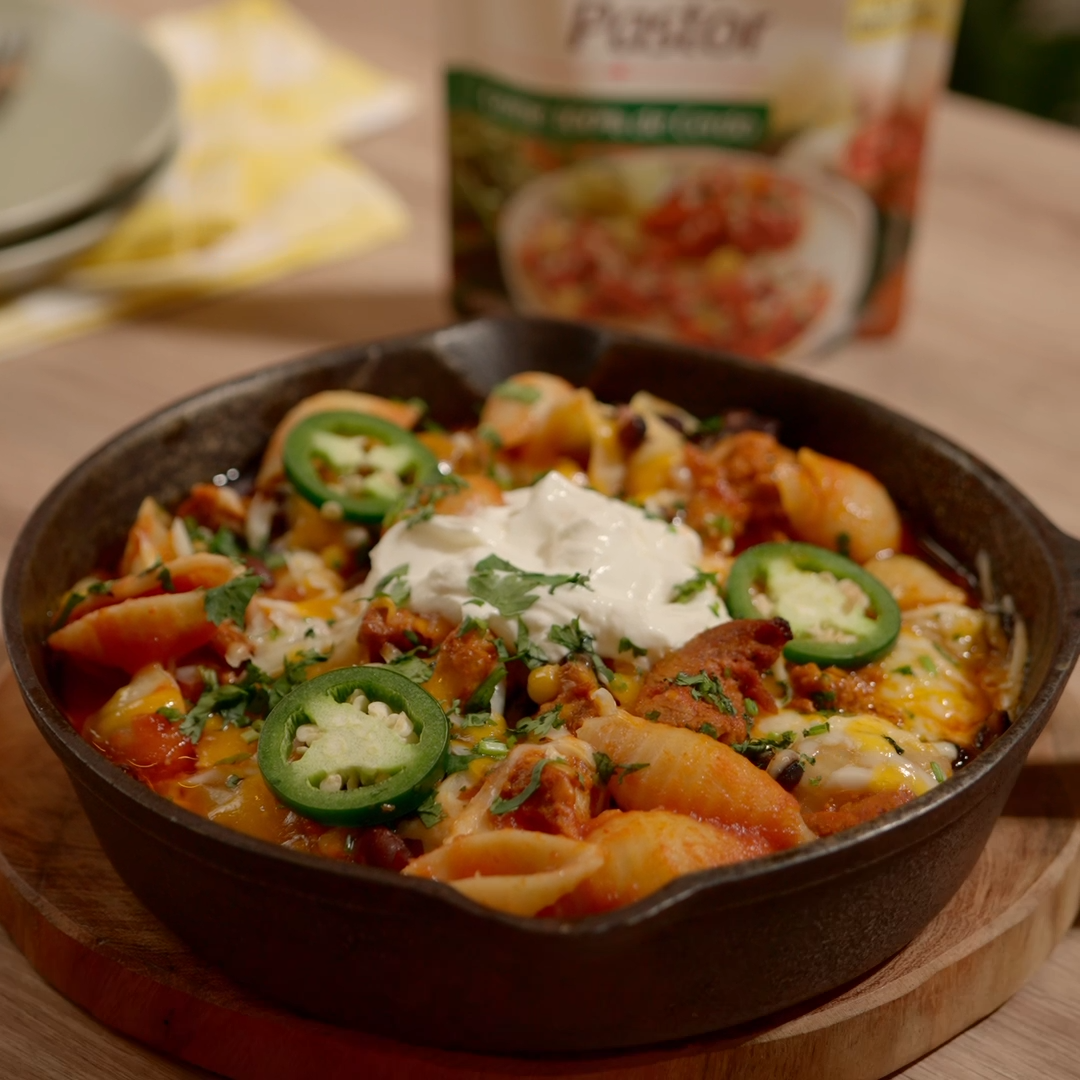 taco pasta al pastor